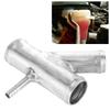 Coolant Y Hose Pipe Flange Housing Aluminium Connector 1K0121087H Fit for Eos 2007‑2009