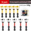 Magnetic Positioning Bit for Gypsum Board and Woodwork Ceiling Installations