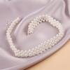 Luxury Imitation Pearl Necklace Elegant Sweater Chain Fashion Clavicular Chain  Jewellery Gift