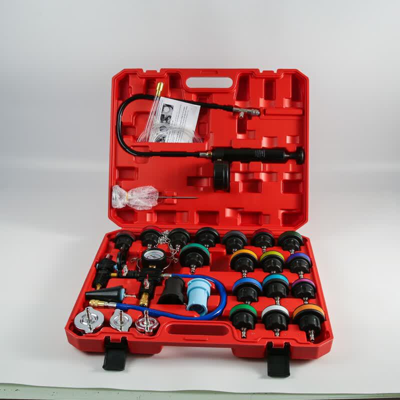 ZCANZ 28-Piece Radiator Pressure Leak Detector Kit CN plug (adapter included)