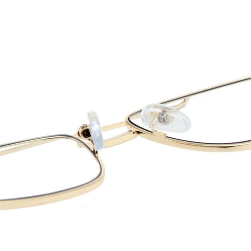 Double Beam Anti-Blue Light Square Nearsighted Glasses Women Men Metal Spring Hinge Prescription Spectacles 0 -0.5 -0.75 To -6.0