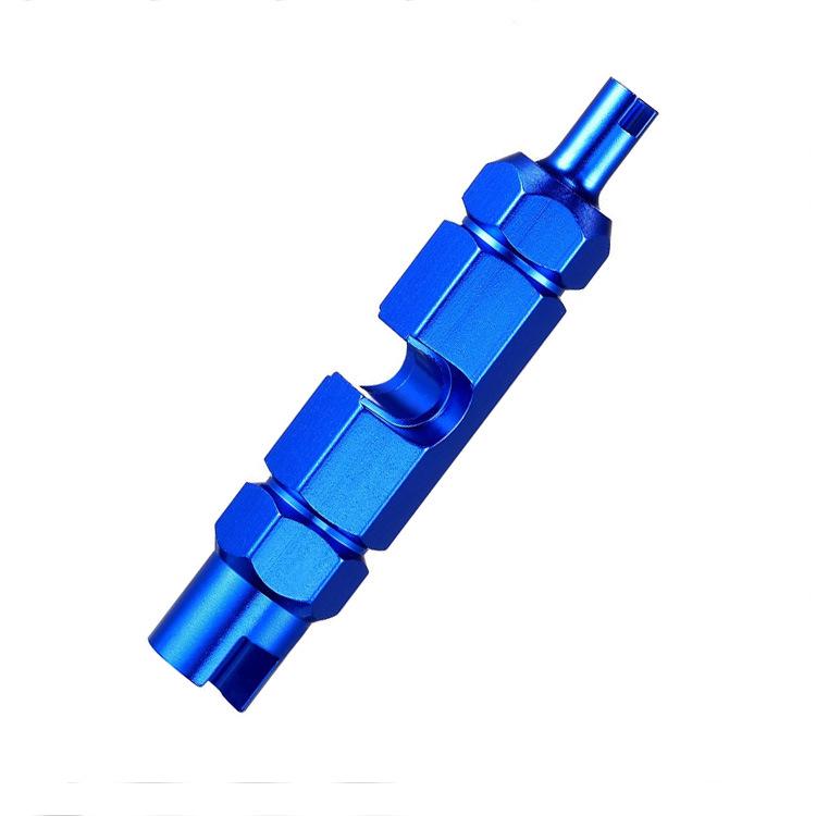 Tire Valve Core Tool Kit: 26-Piece Set with American/French Adapters, Valve Caps, and Bike Pump Accessories