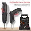 Multi Functional Electric Screwdriver Foldable Household Screw Driver Rechargeable Mini Drill Tool Case
