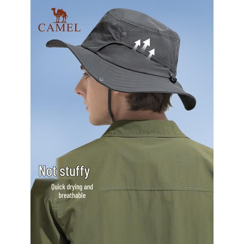 CAMEL Women's Outdoor Sun Protection Bucket Hat