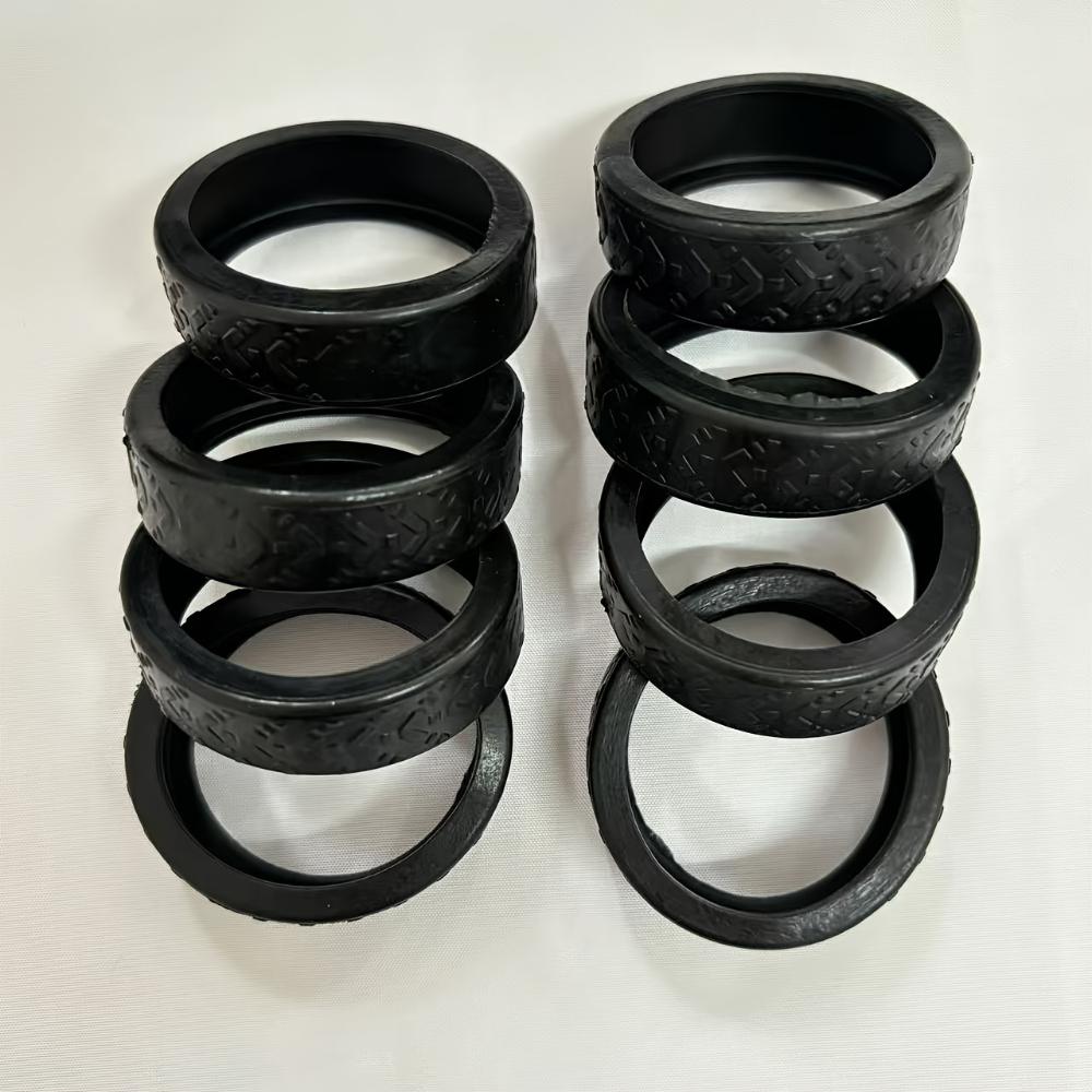 Shock-Proof Silicone Luggage Wheel Covers Durable Waterproof Smooth Rolling Design Travel Accessories Worry-Free Equipment.