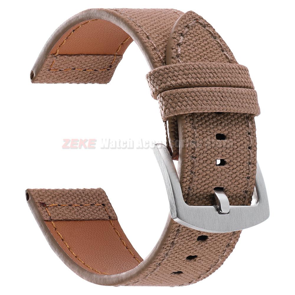 Cinturino per Orologio in Tela di Vela di Nylon 20mm 22mm 18mm 24mm Cinturino Universale in Pelle Business per Omega Braccialetto Sportivo in Nylon Intrecciato