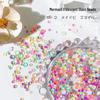 Mermaid Iridescent Nail Art Beads - Glass Rhinestone Half-Rounds for DIY Nail Decoration