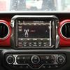 8.4" Carbon Fiber GPS Navigation Panel Cover for 18+Jeep Wrangler JL JLU Rubicon