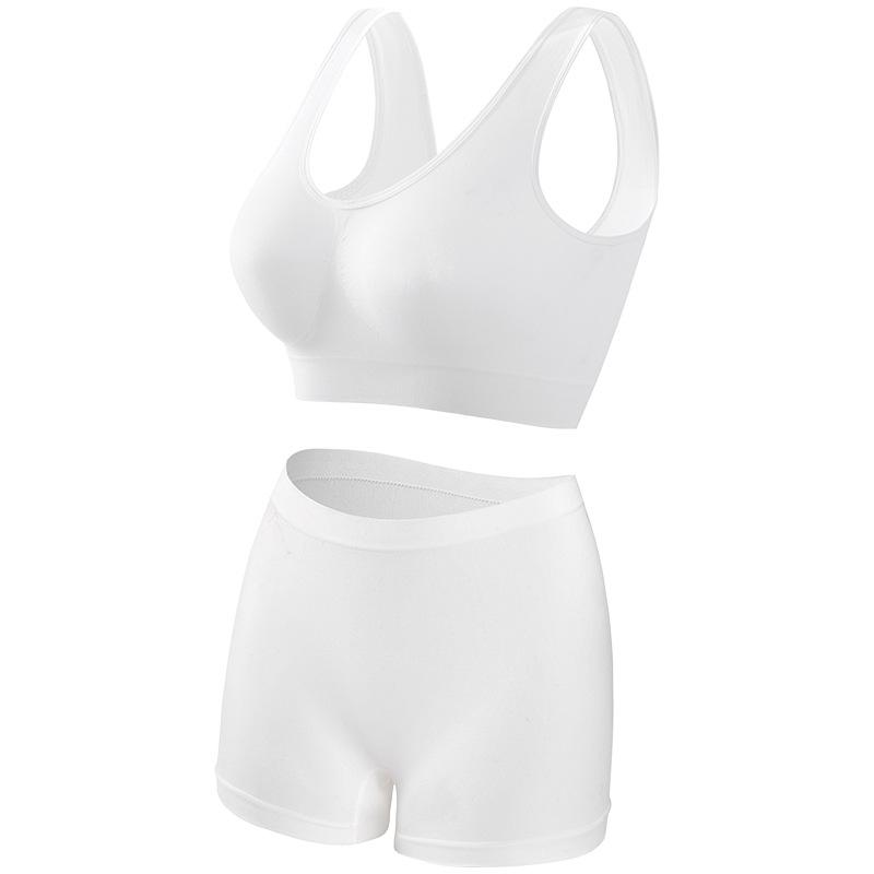 Plus Size Women's Wire-Free Sports Vest with Anti-Shock and Side Bust Control