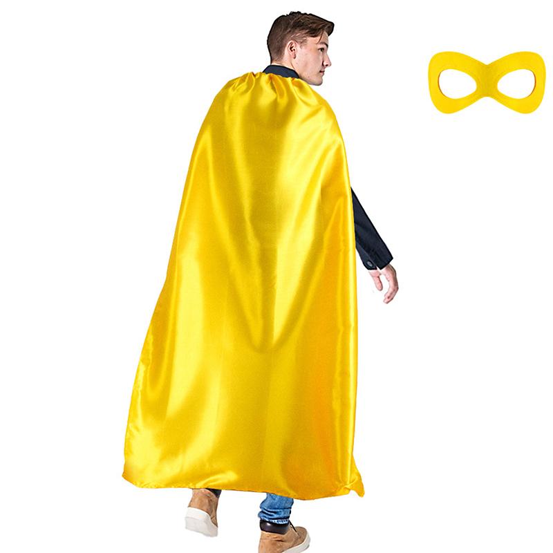 Superhero Capes And Masks For Adults Bulk Men Women Super Hero Costume Halloween Dress Up Party Decor