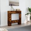 Kaminverkleidung Geräucherte Eiche 81 x 18 x 82 cm Holzwerkstoff
