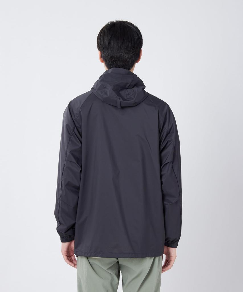 Snow Peak Double Weave Mountain Parka Outer Jacket for Men and Size L U.L. JK-26SU012 Women, BLACK,