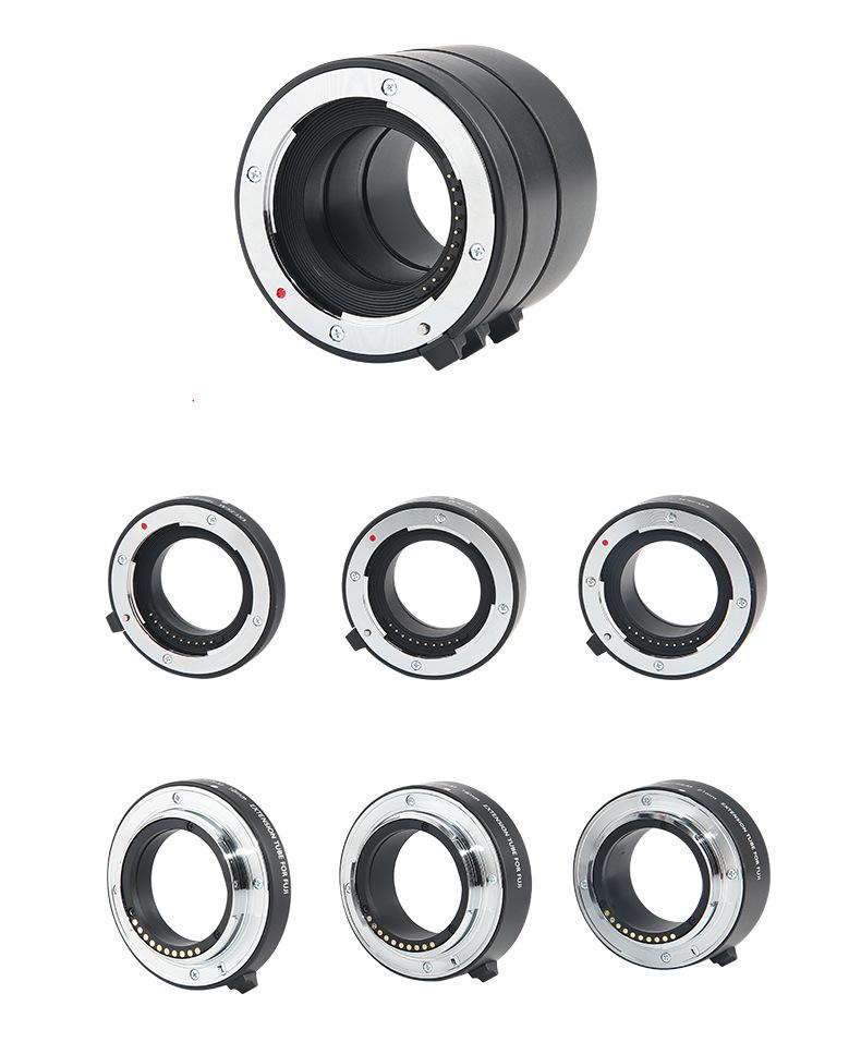 EXT-F Three-Section Extension Tube (10+16+21mm) for Fujifilm X-Mount Mirrorless Camera Macro.