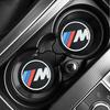 ATGC5 Car Anti Slip Coaster Anti-noise Water Cup Pad Cushion Car Styling For E46 E39 E90 E60 E36 F30 F10 E34 E30 F20 E92 X5 X6 X7