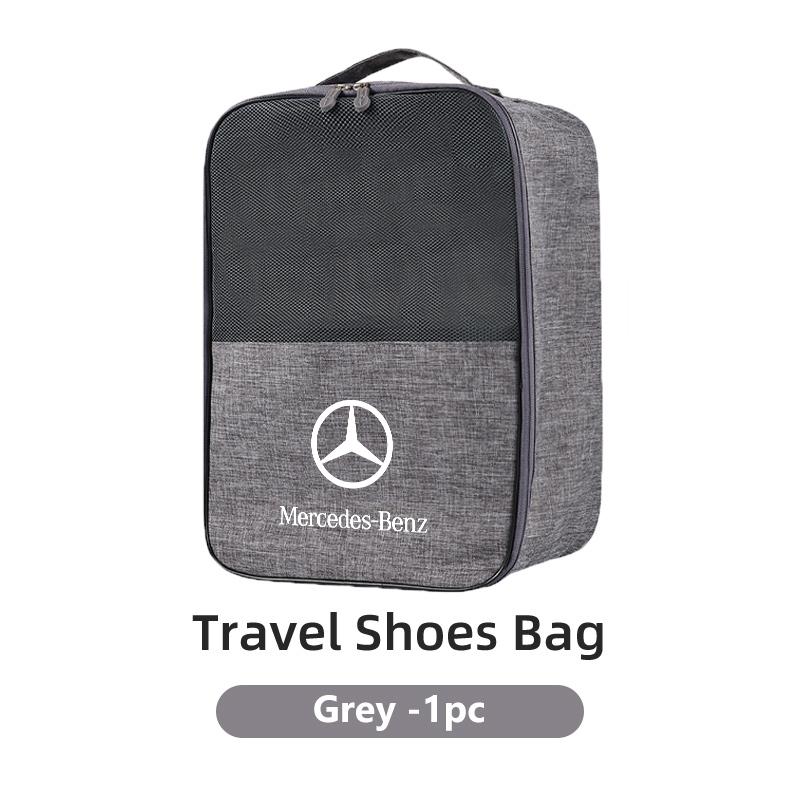 XUV2 Travel Organizer Car Storage Bag Folding Luggage Shoe Tidy Pouch For Mercedes Benz W202 W212 W126 W140 W168 W177 CLS GLE GLC GLS