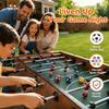 16PCS Soccer Ball Table Soccer Balls Glossy Finish Replacement Football Balls  Family Game Night