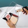 Portable Clear Cosmetic Bag Transparent Makeup Organizer for Travel and Daily Use