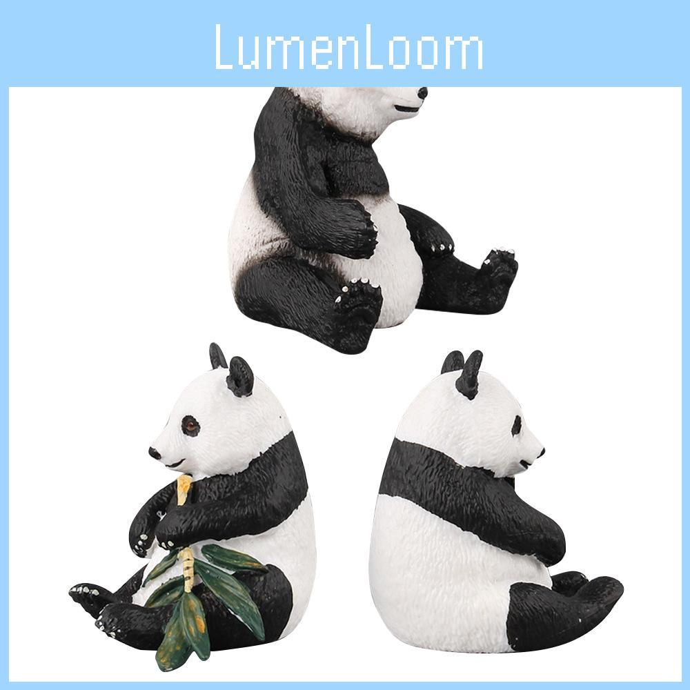 Wildtier Zoo Spielzeug Mit Realistischen Panda Figuren Für Kinder Pädagogisches Spielen