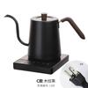 Titanium Silver Gray Gooseneck Kettle Electric Kettle Temperature Control Coffee Pot Stainless Steel Slender Spout Tea Kettle