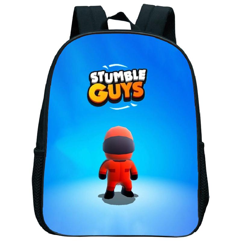 

Stumble Guys Nursery Backpack Stumble Game Children Kindergarten Toddlers Student Schoolbag Shoulder Bag Kids Bags 19