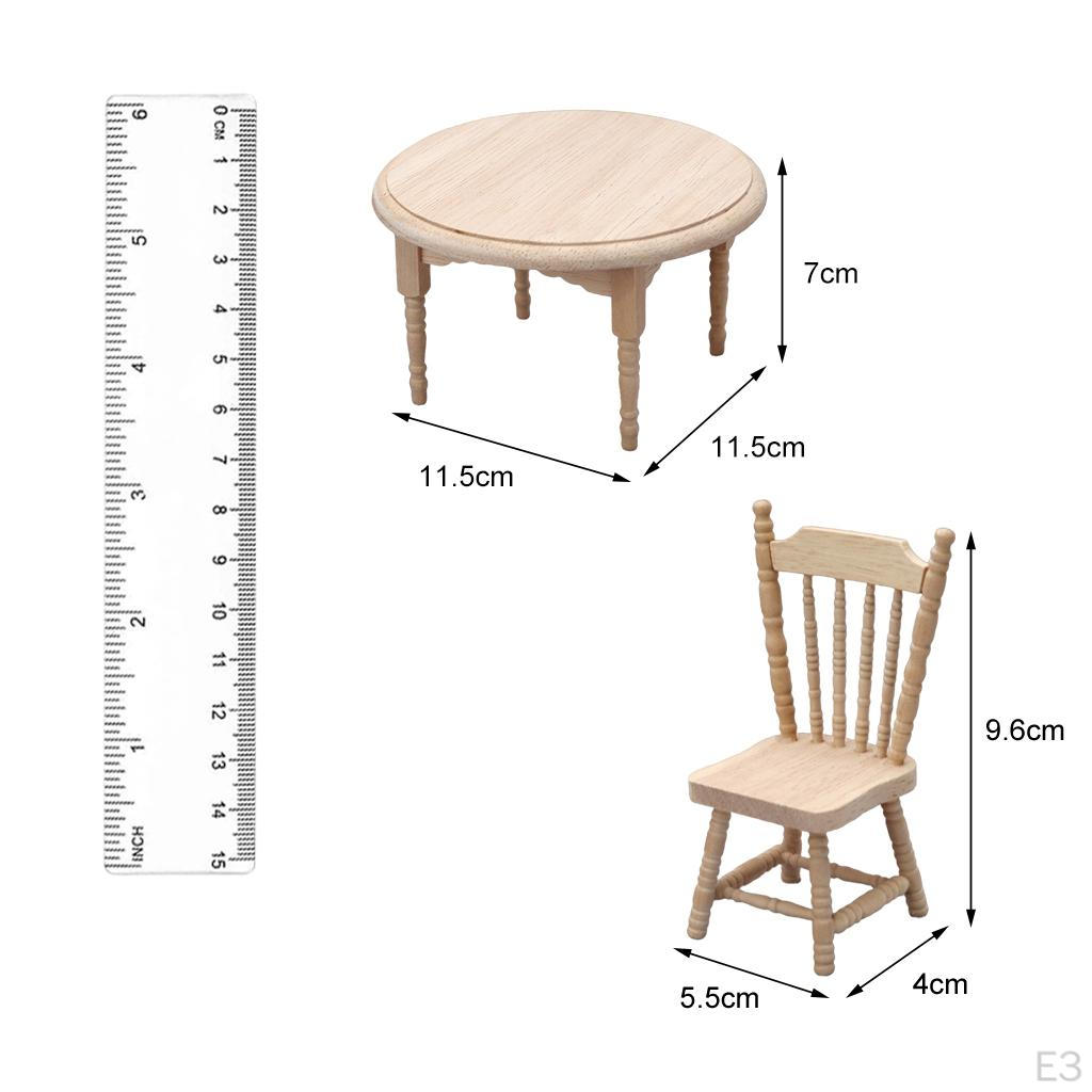 1/12 Dining Model Space Life Furniture Supplies Landscape