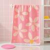 Floral Bath Towel Cotton Soft Absorbent Hand Towel Fast Drying Washcloth Bathroom Towel for Face Spa Kitchen Gym Hotel