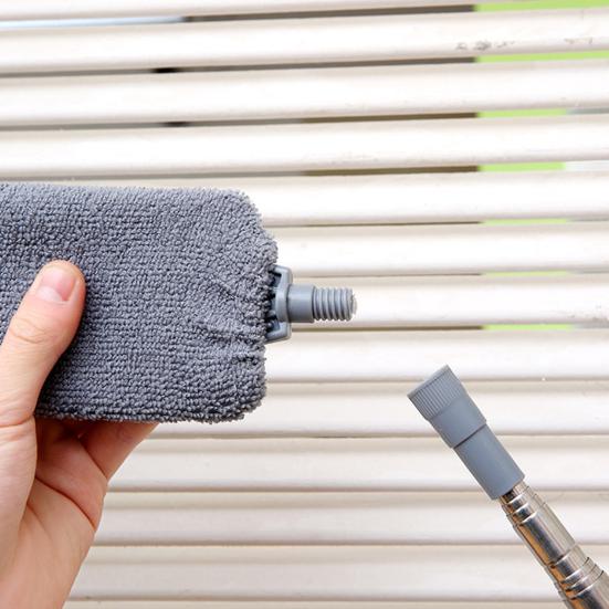Yousheng Gap Brush Duster with 3 Microfiber Clothes Adjustable Bendable Design Telescopic Rod Gap Brush Extendable Cleaning Tool