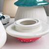 Simulation of Mushroom Ceramic Storage Tank Crafts Ornaments Cartoon Mushroom Sundries Storage Tank Container Home Decoration