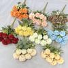 Spring Qi Seven Branch Edge Ball Artificial Flower Wedding Decor For Photography And Home Use