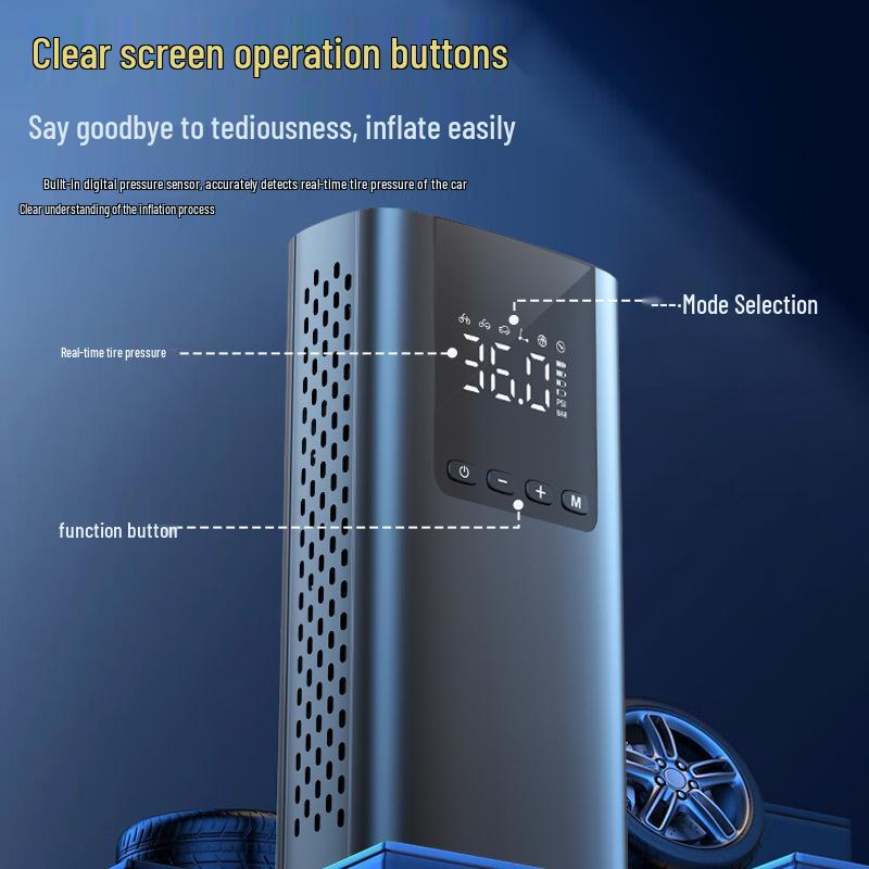 New Wireless Smart Portable Mini Digital Car Tire Inflator