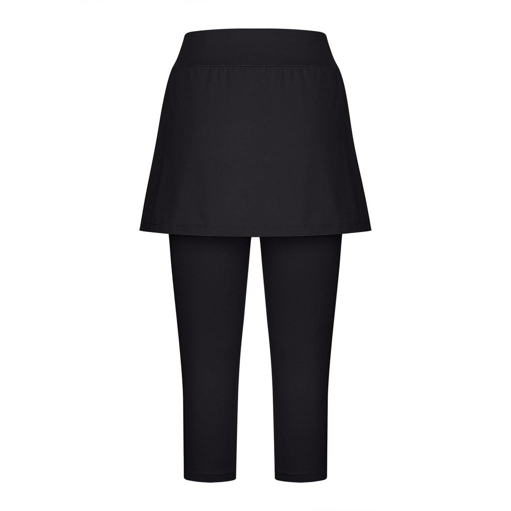 Γυναικείο ελαστικό ψηλόμεσο 3/4 Παντελόνι Casual Active Fit Φαρδύ παντελόνι Capris Leg Παντελόνι με τσέπες