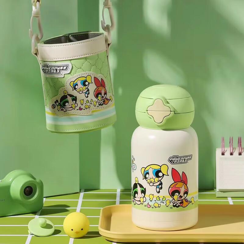 Bears Star Series Kids Insulated Water Bottle - Playful Police Girl 600ML
