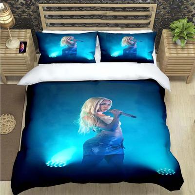 Mode Spanien Sängerin B-Bad G-Gyal Druck Bettwäsche-Set Bettbezug Steppdecke Bett Jugend Kinder Mädchen Jungen Luxus Geschenk