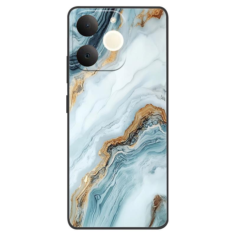 For Realme Note 70 4G Case Realme Note 70T 4G Marble Painted Soft Matte Silicone Back Cover For Realme Narzo 80 Lite Full Shell