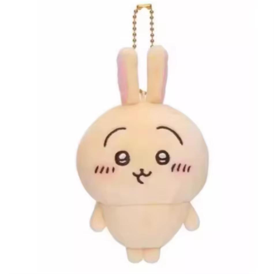 Pajama Plush Keychain Cartoon Usagi Hachiware Usachi Doll Pendant Toy Soft Plush Doll Gift