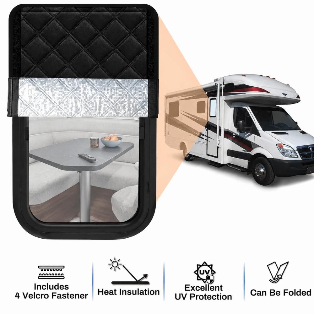 Copertura per sfiato camper da campeggio Tenda da sole impermeabile Tappetino oscurante per lucernario Accessori per rimorchi per auto e camper