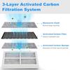 4pcs Set Activated Carbon Air Purifier Filters For LG-LT120F Refrigerator Air Filter Accessories
