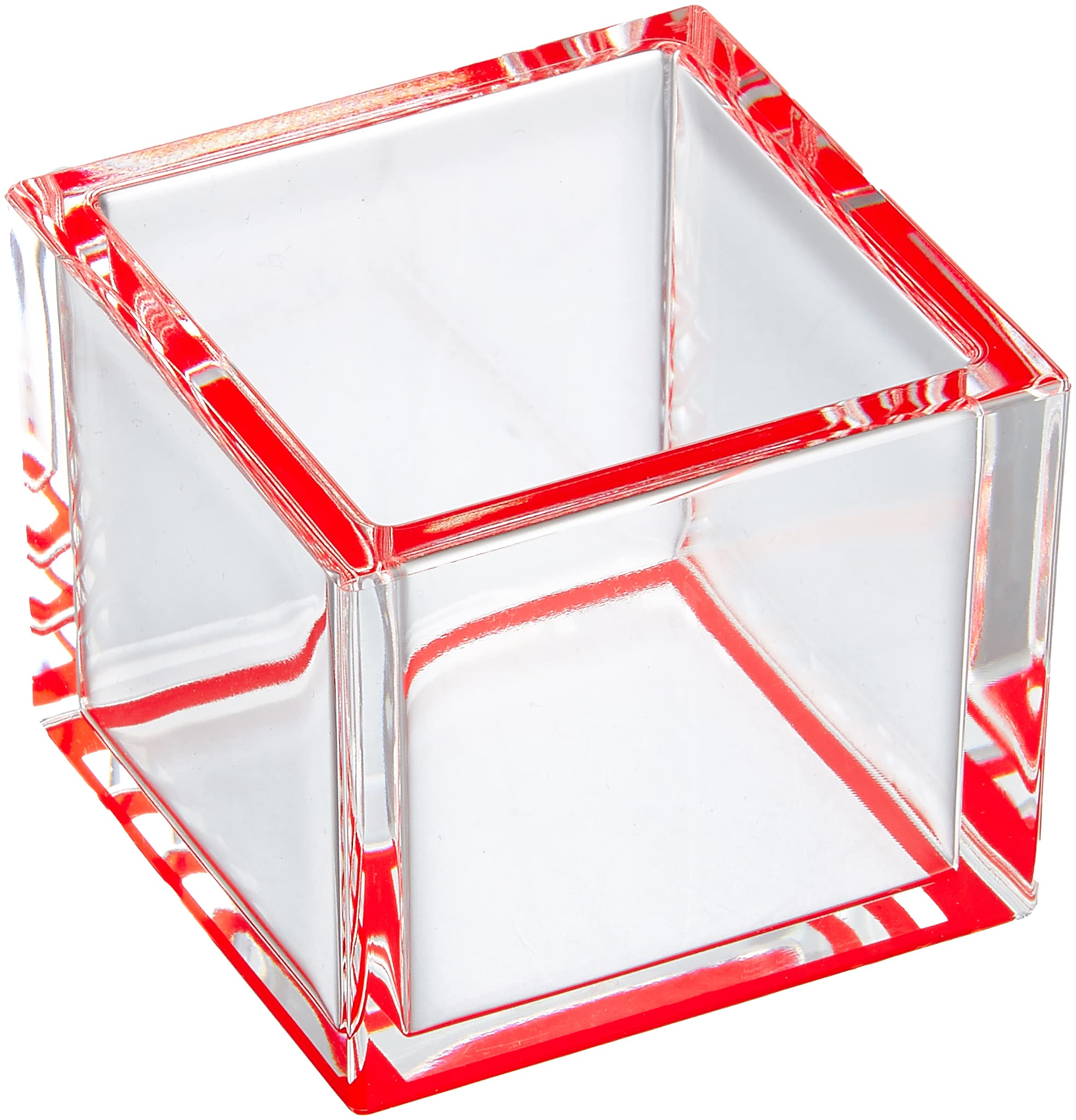 Yamako Mini Clear Masu 26982 (Red)