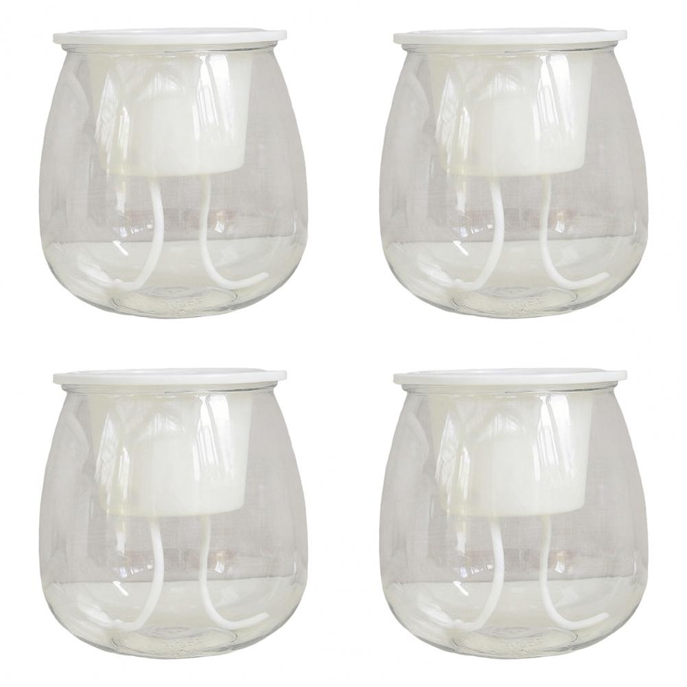 Flower Pot with Drainage Holes Low Maintenance Plant Pot Self Watering Plant Pot with Transparent Reservoir Self for Indoor