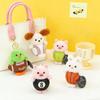 Animal Plush Keychain With Pp Cotton Filling For Kids And Teens