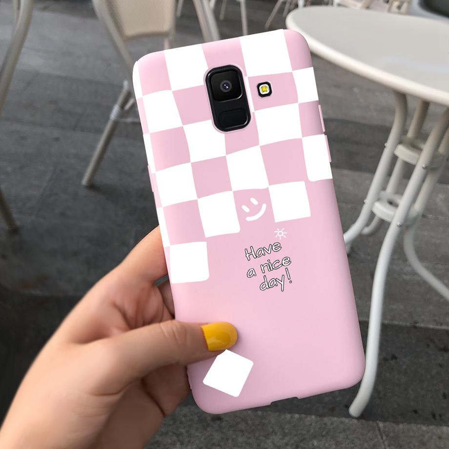 Case For Samsung A6+ 2018 Cover A6 2018 A600F Soft Silicone TPU Phone Case For Samsung Galaxy A6 Plus 2018 A605 A605F Case Capas