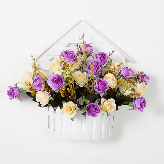 Yousheng Hanging Flower Basket, Sustainable Use Handcrafted Unique Design, Durable Wear-Resistant Home Decoration, for Balcony Garden