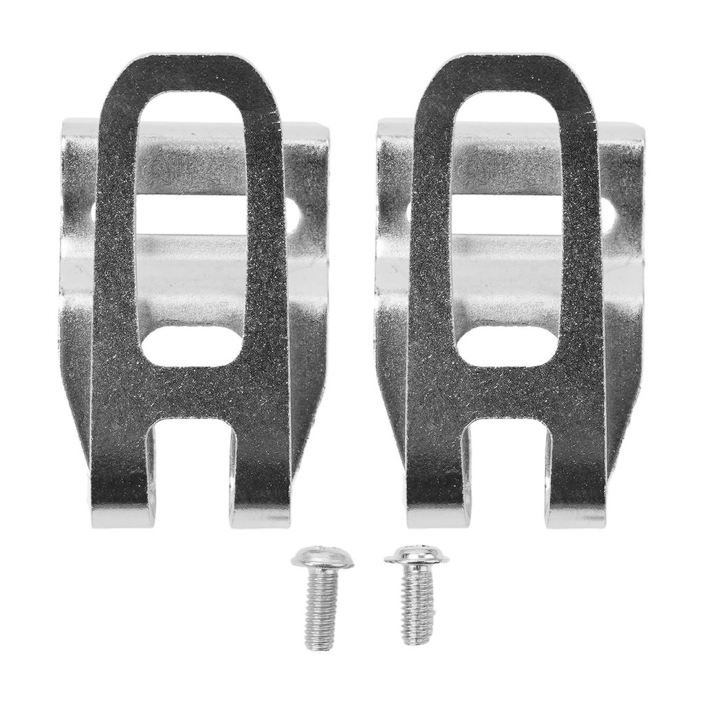 2pcs Belt Clip With Screws 2609111584 Compatible With For Bosch 18V Cordless Drill And Wrench Tools Including IDH182 And GSR18V