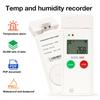 Wireless Temperature Humidity Recorders Small Design Humidity Temperature Meter Easy To Use for Transport Facilities