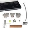 1Set Fully Adjustable Dental Jaw Mount Anatomical Occlusal Mount Dental Technician Facebow Tooth Arrangement Guide Transfer