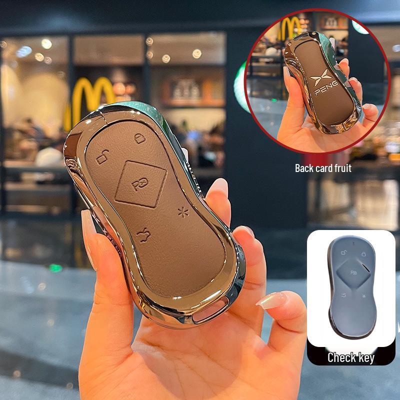 XPeng MONA M03/MONA L03 Key Case for 2026 Model Car Remote - Protective Shell & Buckle