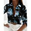 Hot Ladies Shirt 3D Print Long Sleeve Loose Shirts Hawaiian Shirts Fashion and Casual Character Size Comfortable Fabric