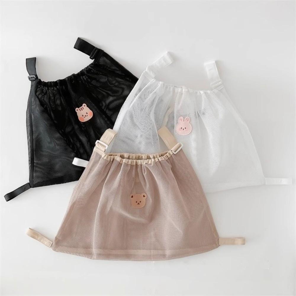 Large-capacity Baby Stroller Storage Bag Multifunction Mesh Mommy Bag Baby Pram Hanging Bag  Bottle