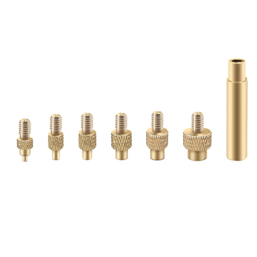 Závitová vložka s tepelným zalisováním M2 M3 M4 M5 M6 M8 Mosazný závit Vložená sada Nástroj pro tepelné zalisování pro plast 3D tiskárna Pájka