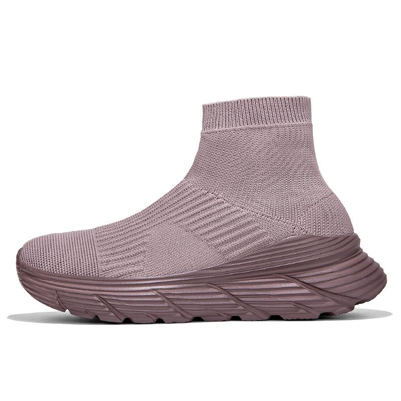 Jinjiang platform socks shoes four seasons breathable and comfortable large size lightweight casual sports shoes